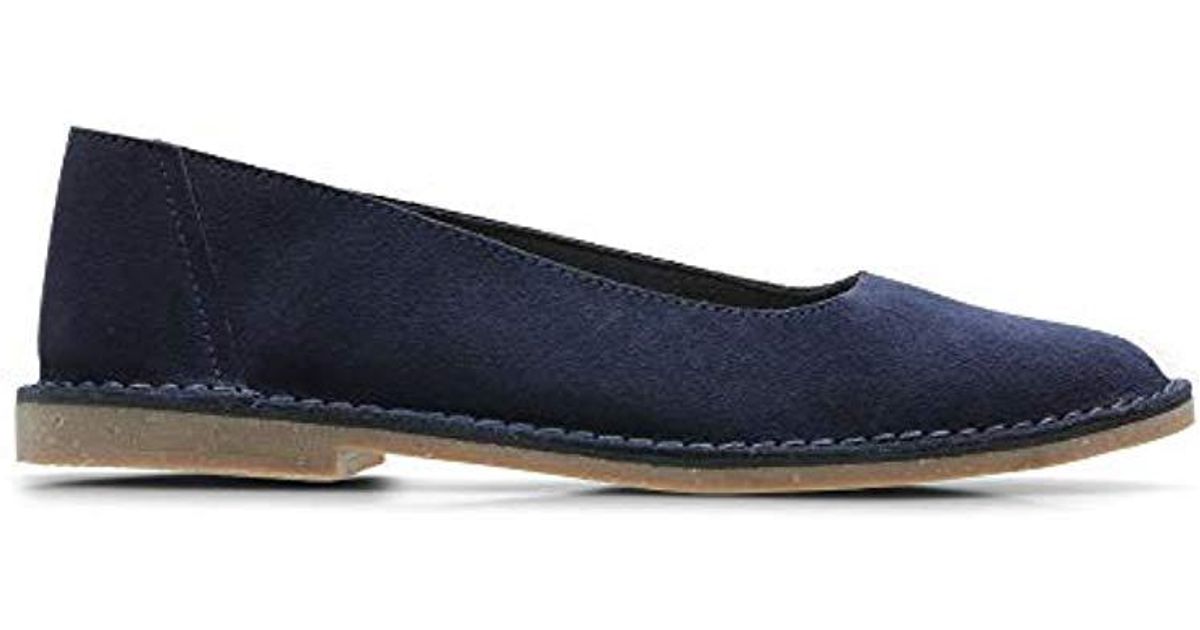 clarks erin stitch navy