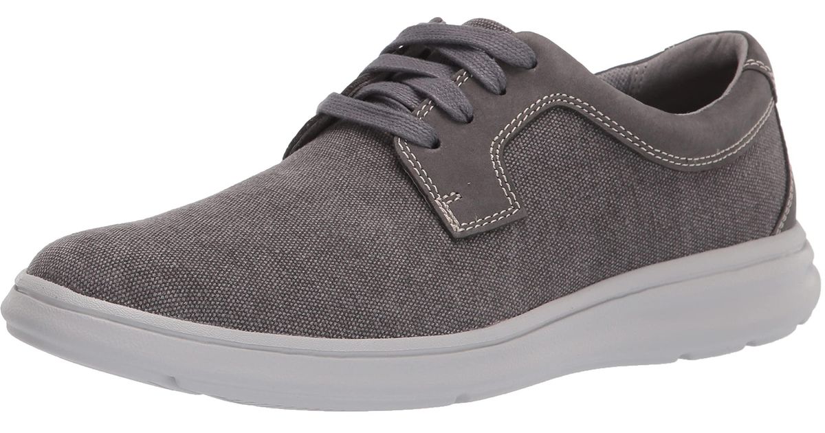 Rockport Beckwith 4 Eye Plain Toe Sneaker in Gray for Men - Lyst