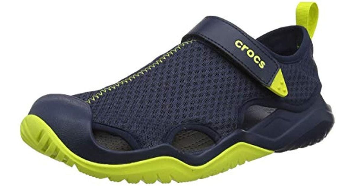 Crocs™ Herren M Swiftwater Mesh Deck 2052 Sport Sandalen in Blau für Herren  | Lyst DE