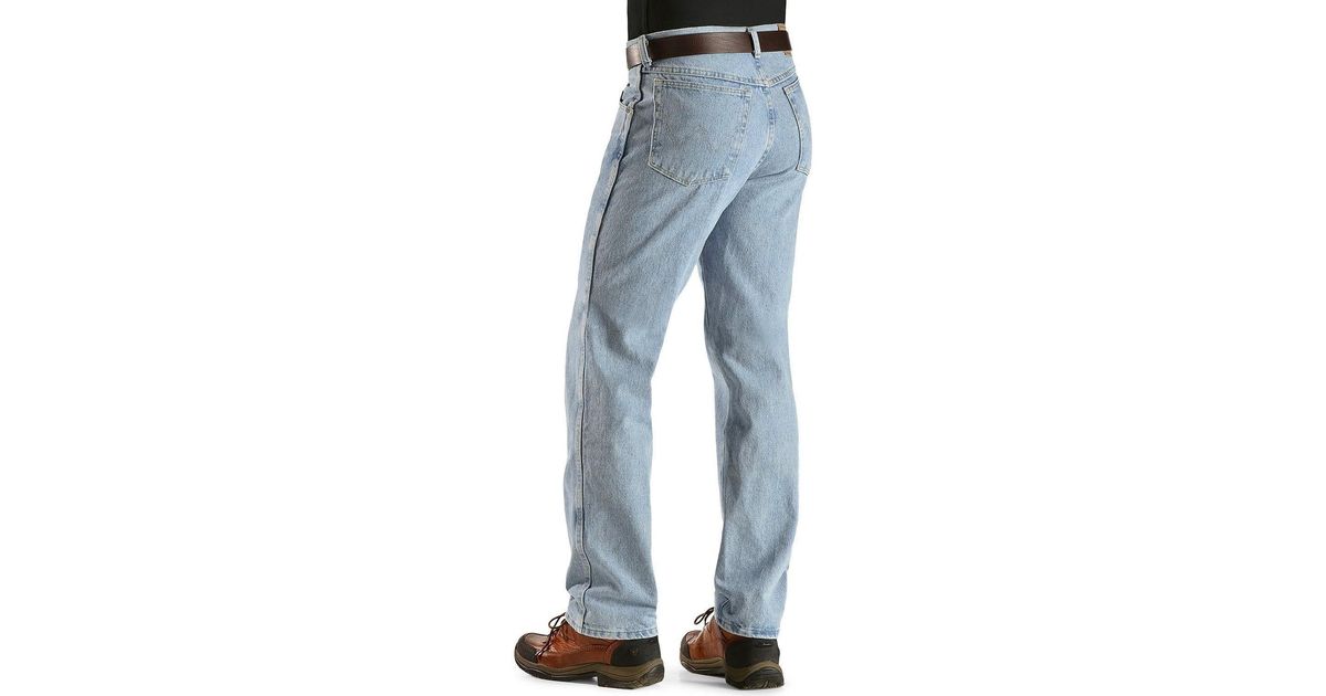 Wrangler Rugged Wear Classic Fit Jean in Blue for Men | Lyst UK