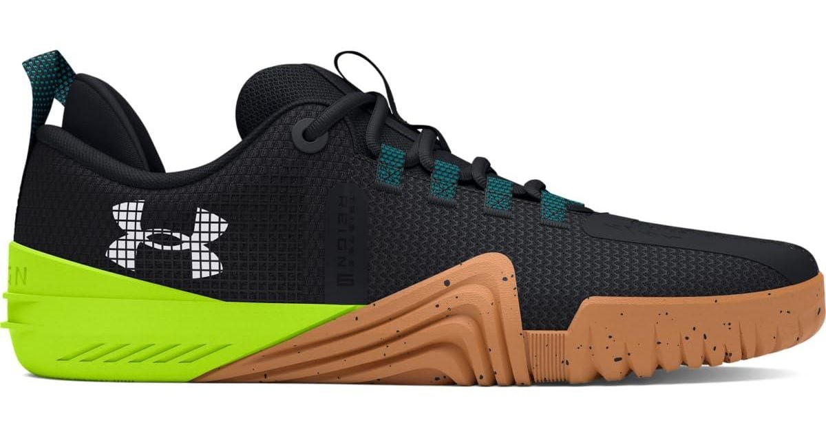 Under Armour S Tribase Reign Training Shoes Black/teal 10 in