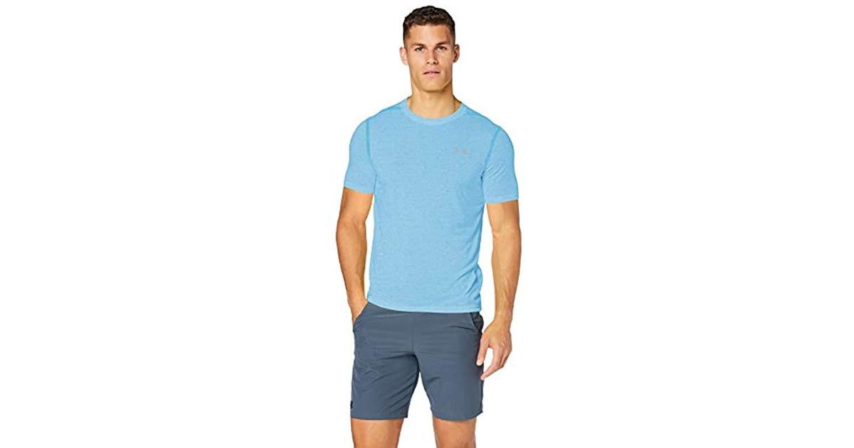 under armour threadborne fitted short sleeve gym tee