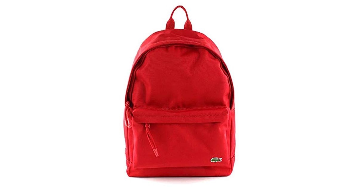 LACOSTE sac à dos Neocroc Backpack Tango Red 