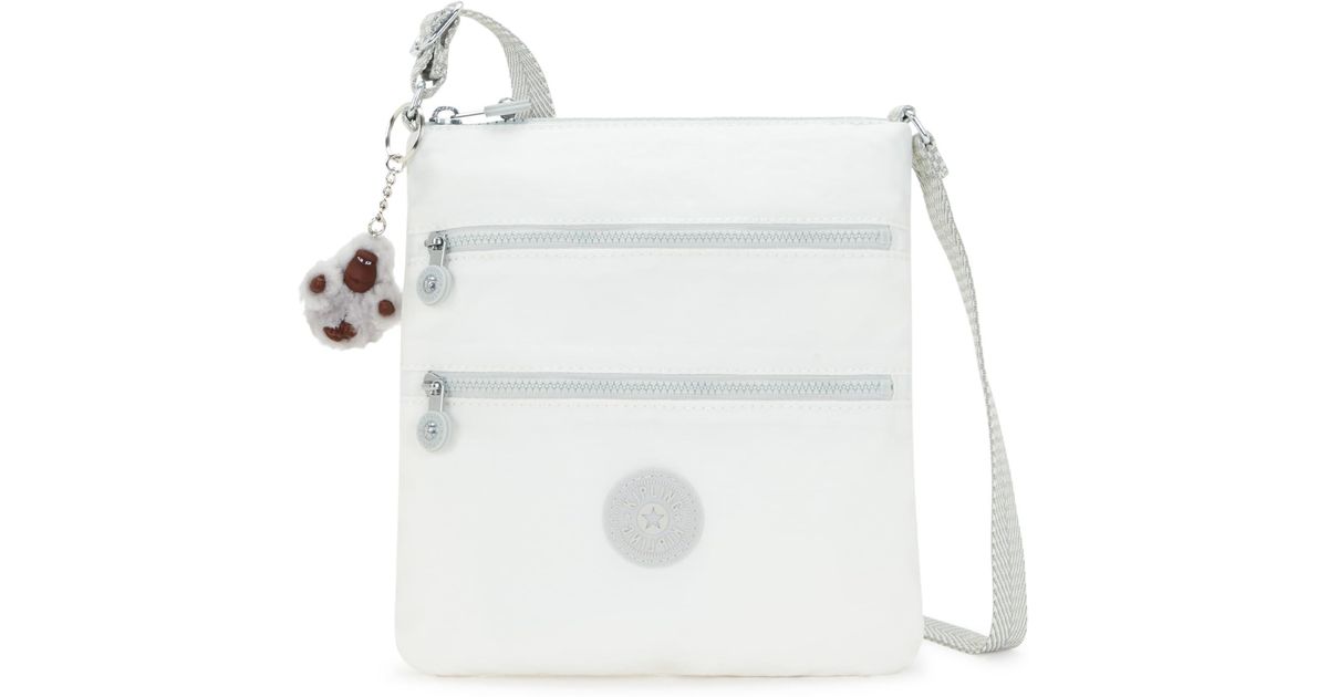 Kipling Keiko Umhangetasche in WeiB Lyst DE