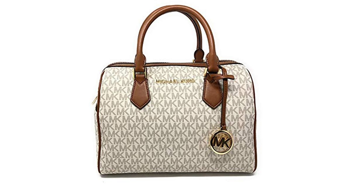 michael kors duffle satchel