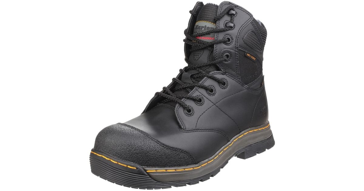 Dr. Martens Torrent St 8 Tie S Safety Boots Black 12 Uk for Men | Lyst UK