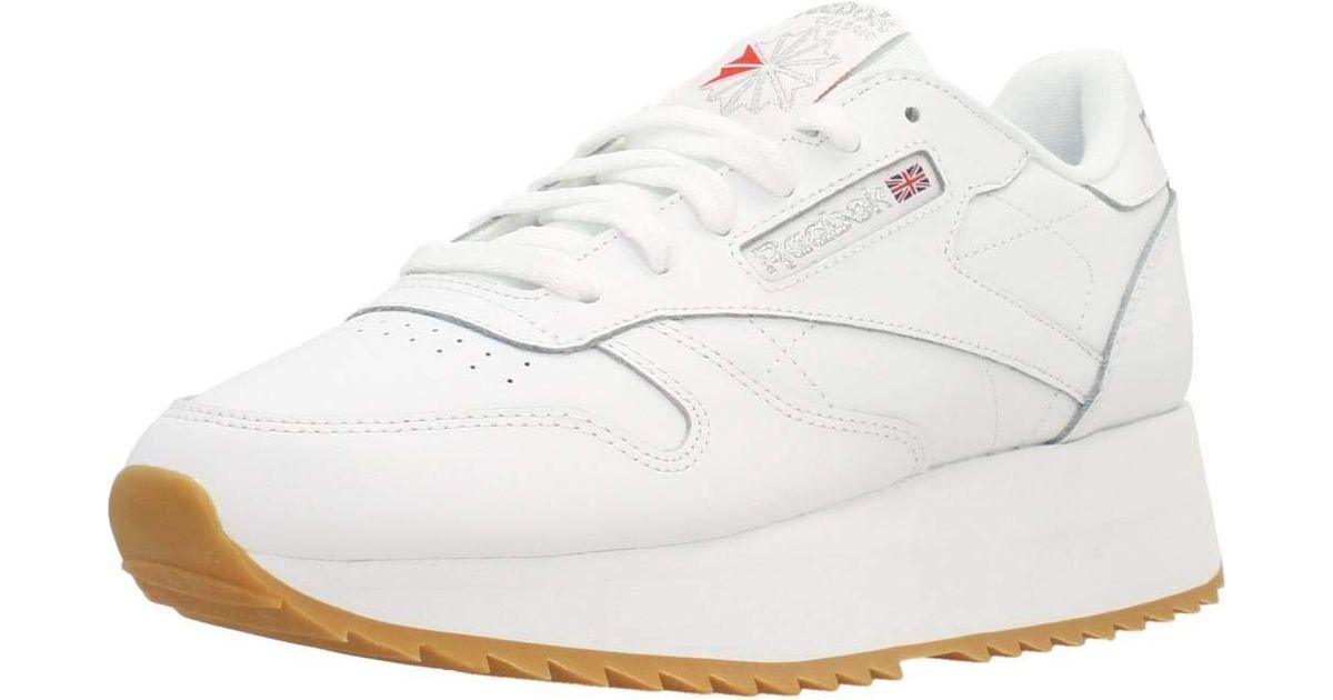 reebok double leather