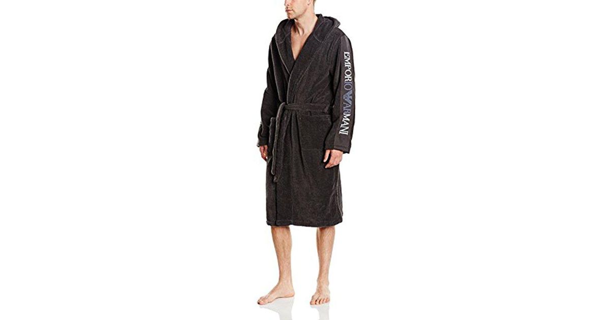 emporio armani dressing gown