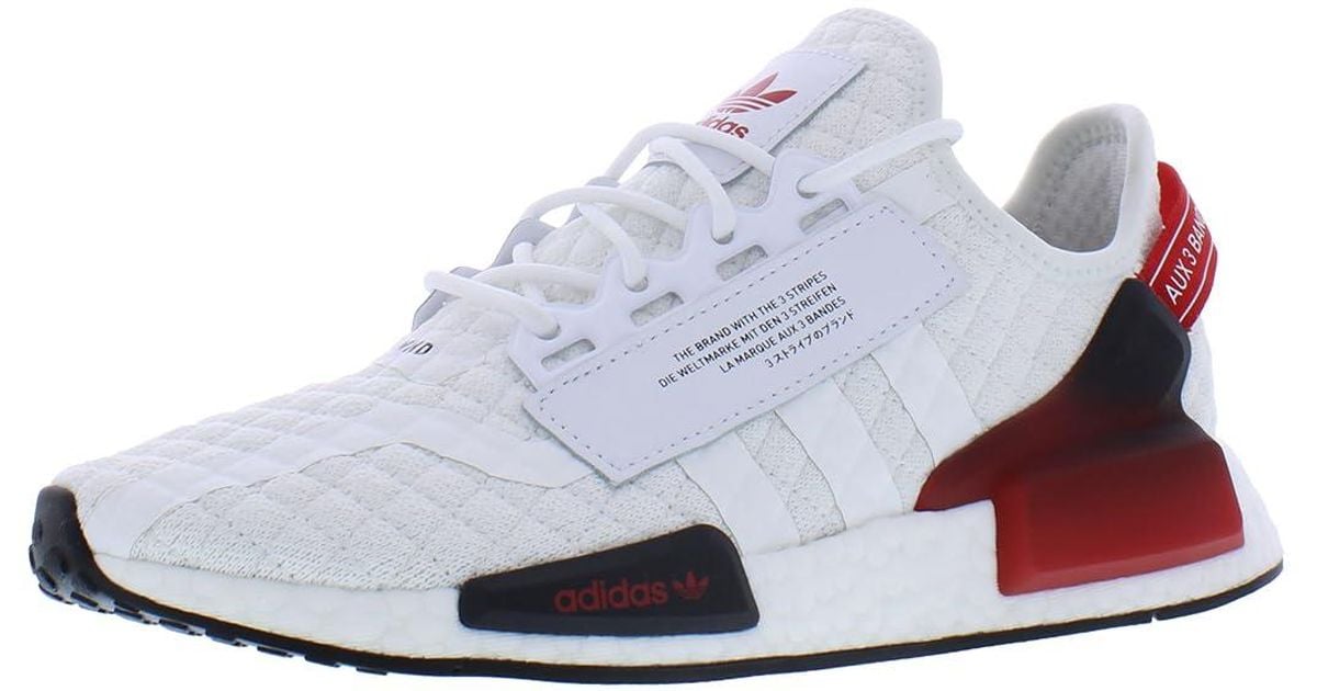 adidas S Nmd R1 V2 Quilted Casual S Shoes Fz4636 White for Men Lyst UK