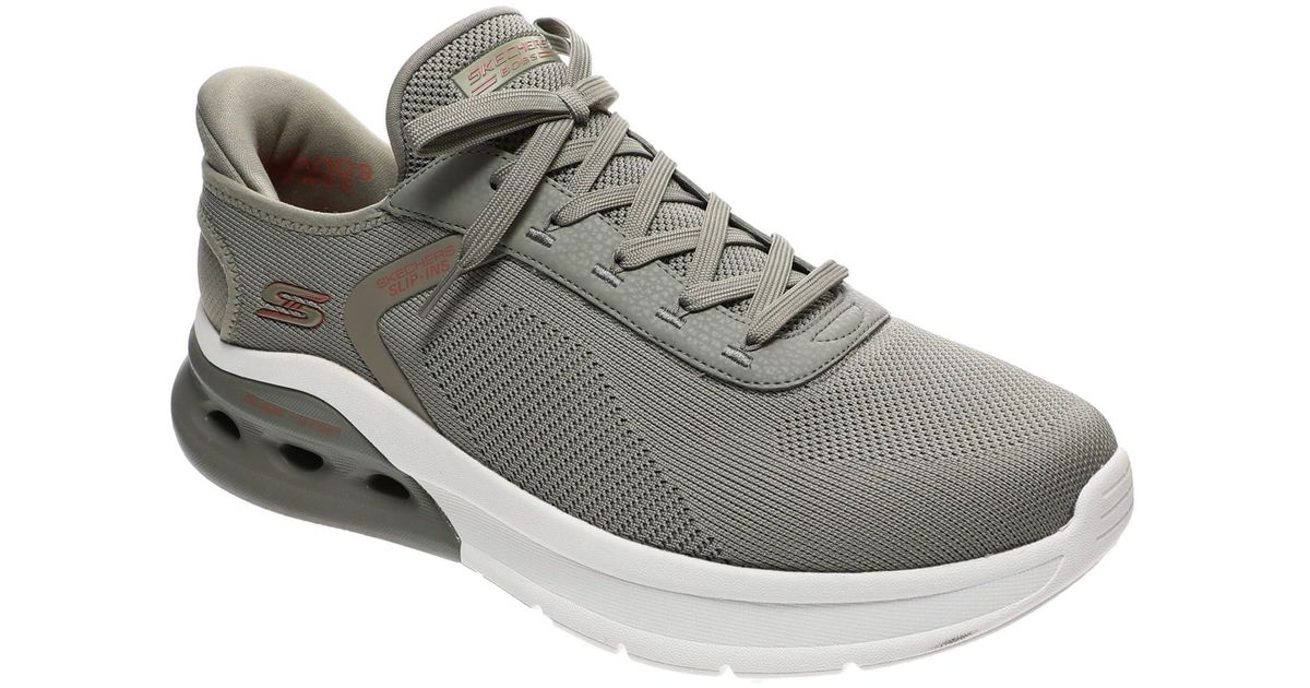 Skechers Bobs Arc Waves 2.0-118317 Slip On in Grey for Men | Lyst UK