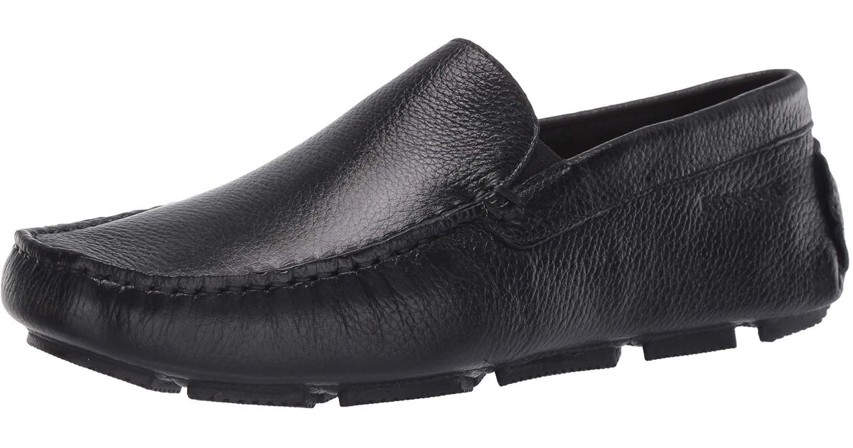 Rockport Leather Rhyder Venetian Loafer in Black for Men | Lyst UK