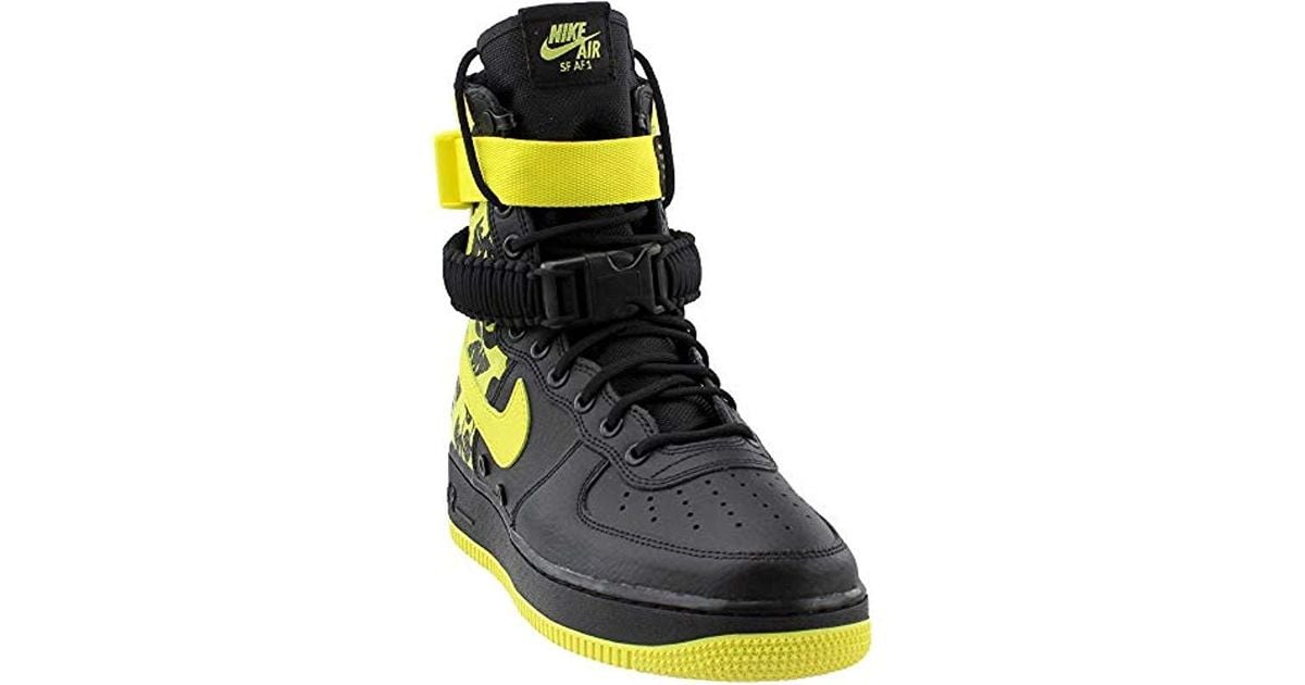 nike sf air force 1 dynamic yellow