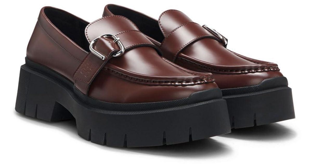 HUGO Kris_Loafer_napd, Flats Donna, Medium Pink664, 38 EU