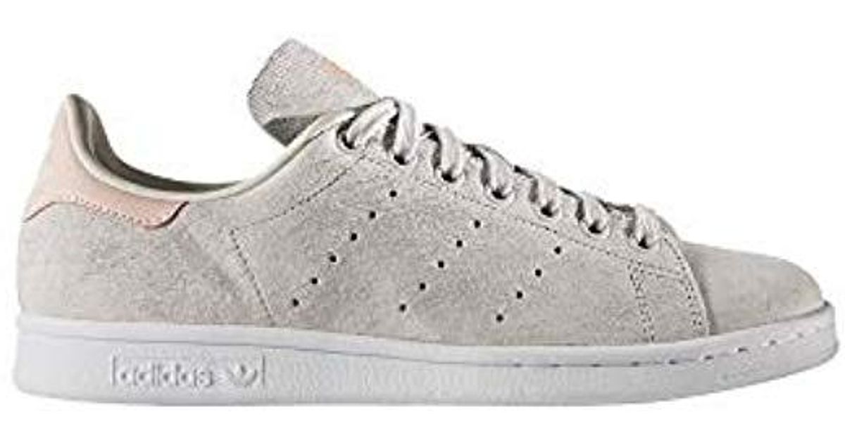 stan smith grey and pink
