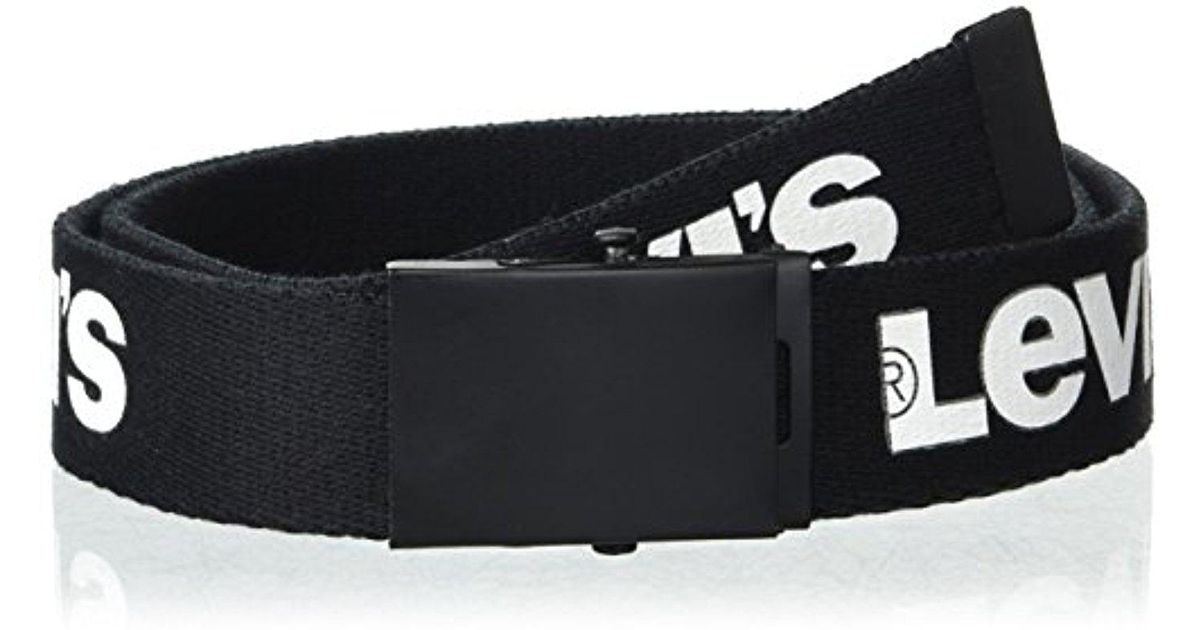 Levi's Military-style Web Belt in Black 