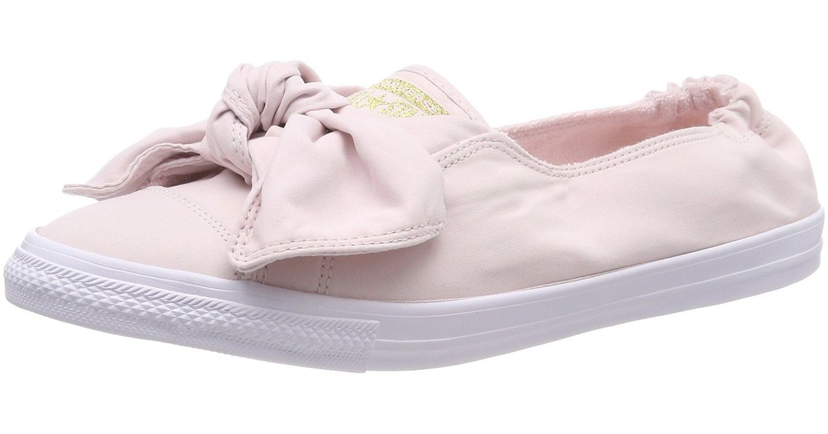 Converse Ctas Knot Barely Rose Slip On Trainers in Pink | Lyst UK