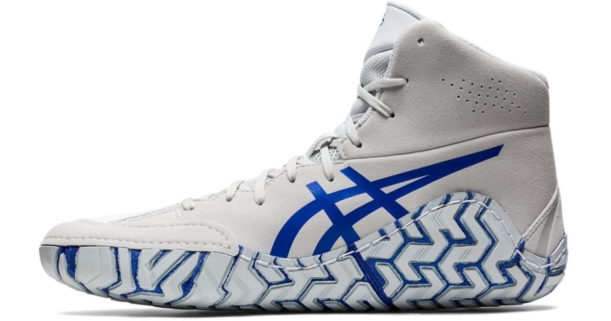 Asics AGGRESSOR 5 Wrestling Shoes in Blue for Men Lyst UK