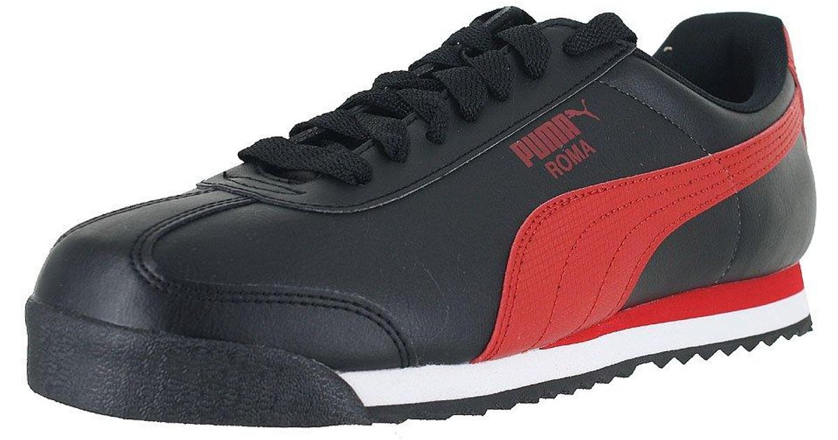 PUMA Roma Basic Sneaker in Black for Men Lyst UK