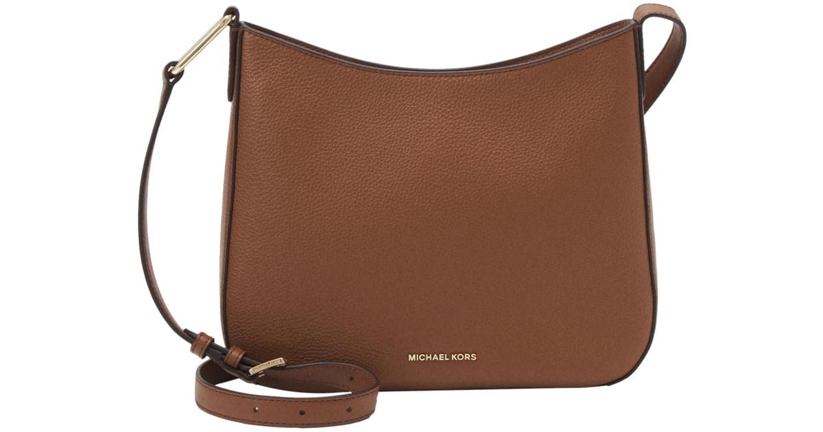 Michael Kors Große Kensington Crossbody-Tasche in Braun Lyst DE