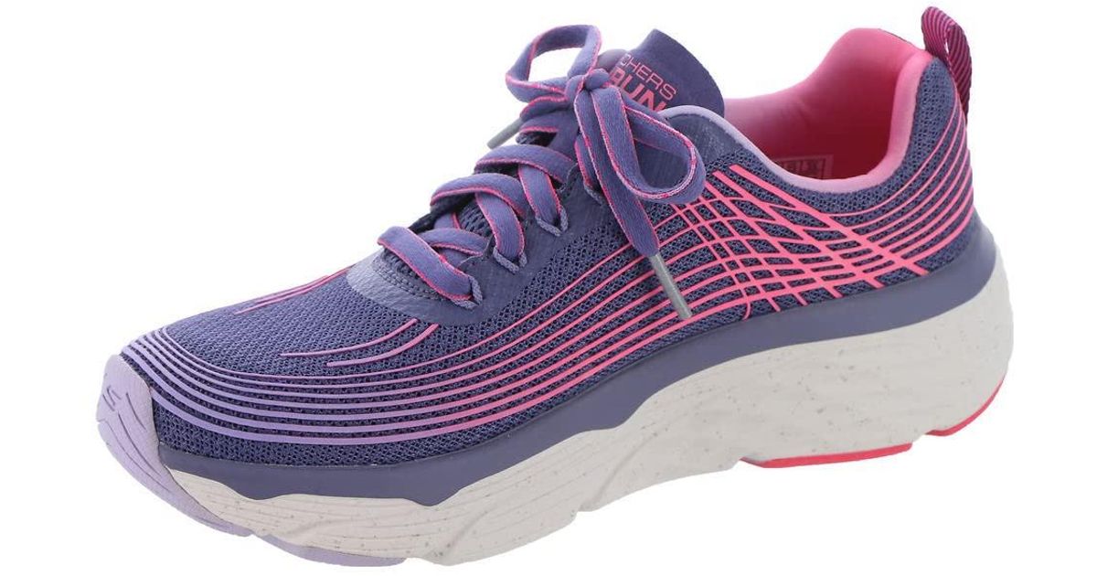 Skechers Max Cushioning Elite Galaxy Burst in Purple Lyst