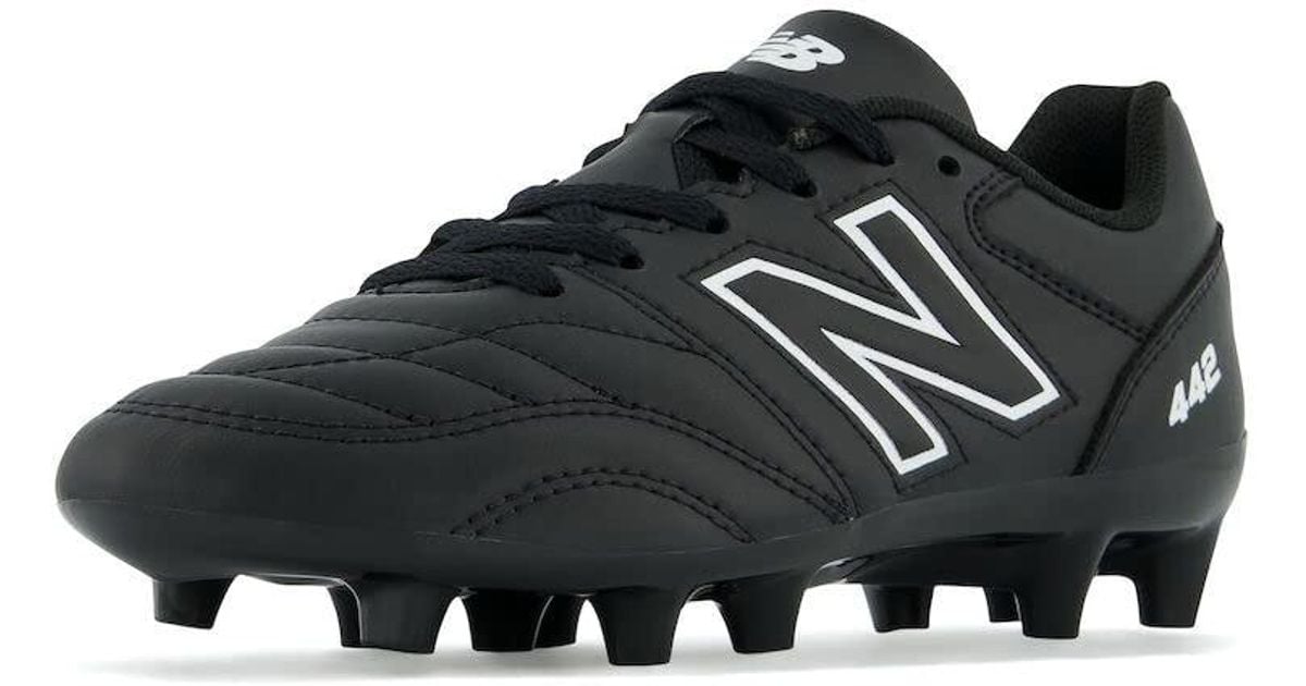 New Balance Synthetic 442 V2 Academy Jnr Fg Football Shoe in Black for Men Lyst UK