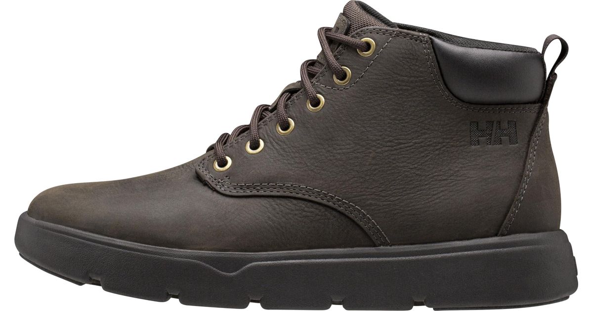 Helly Hansen Knaster 3 – Scarpe Da Escursionismo Uomo – Pelle, Gomma, Stringate – Colore Marrone/Verde - 4