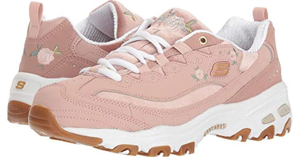 rose pink skechers