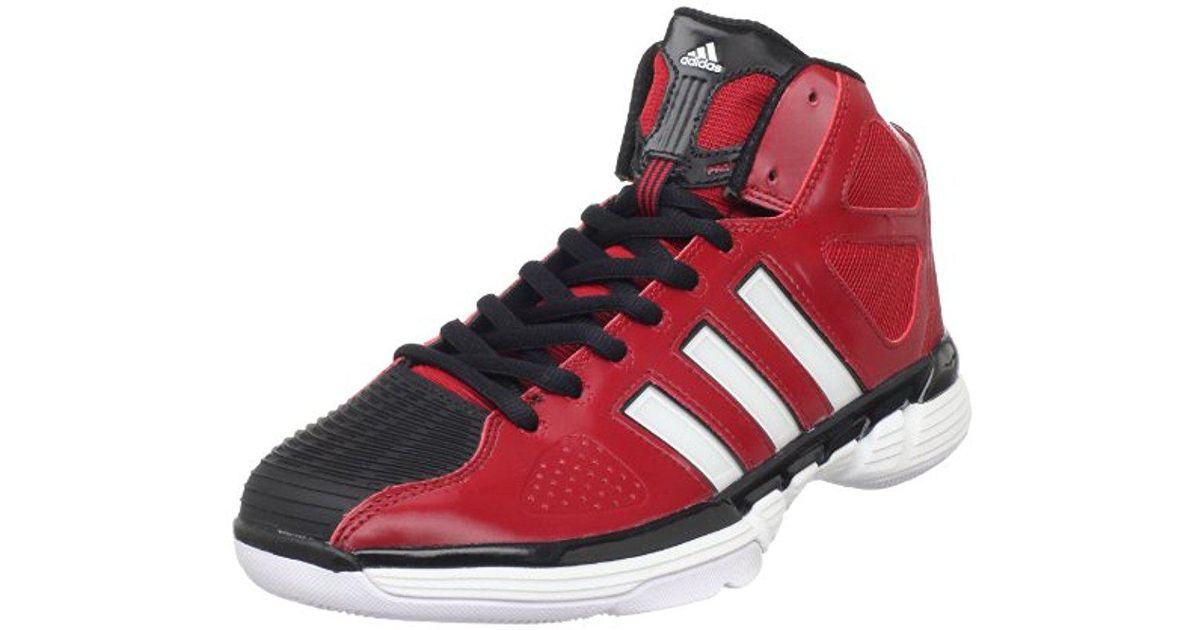 adidas Synthetic Pro Model Zero Basketball Shoe in Red for