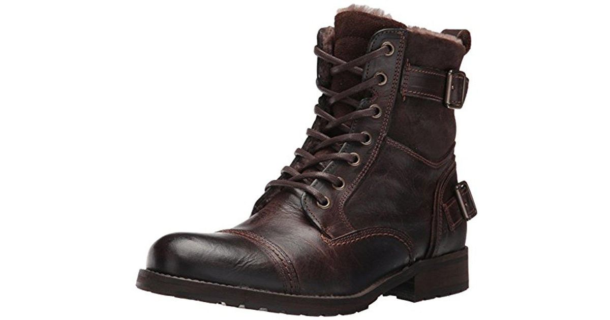ALDO Gerrade Combat Boot in Brown for Men Lyst