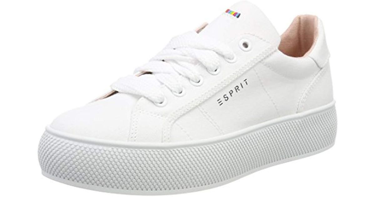 esprit white sneakers