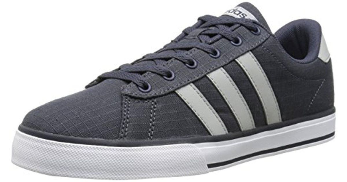 adidas Neo Se Daily Vulc Lifestyle Skateboarding Shoe in Gray for Men | Lyst