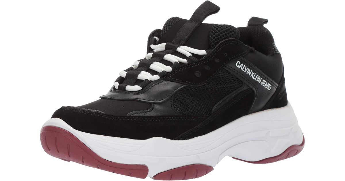 calvin klein jeans womens maya mesh trainer