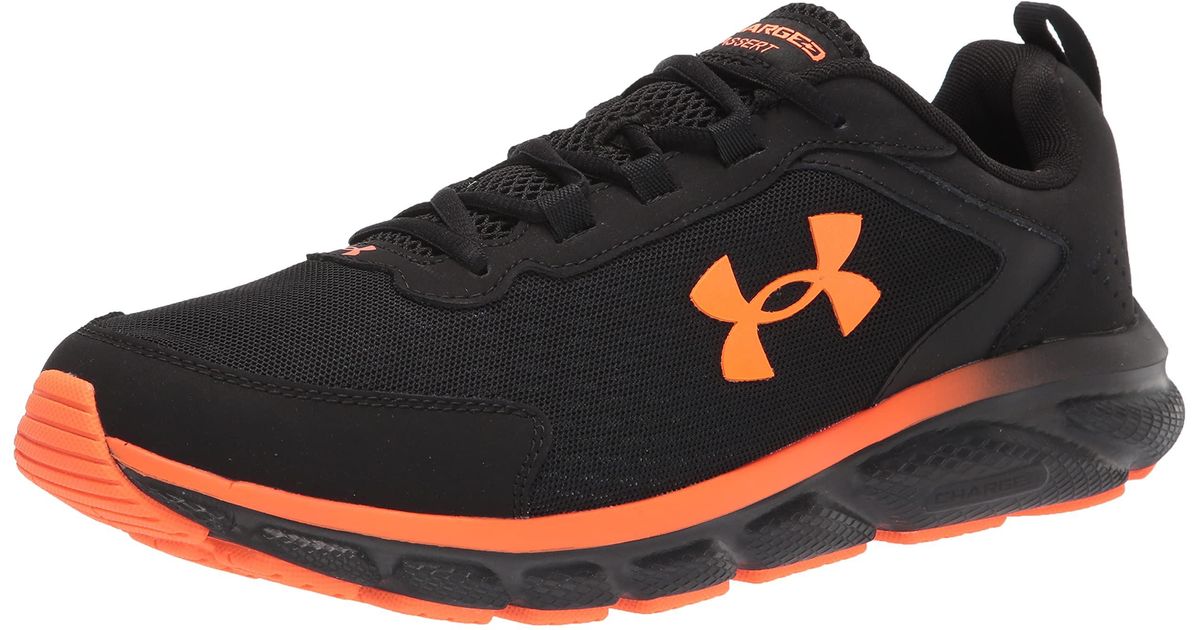 Under Armour Charged Assert 9 Road Running Shoe in Black for Men Lyst