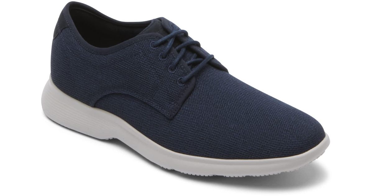 Rockport Truflex Dressports Mesh Plain Toe Oxford in Blue for Men | Lyst