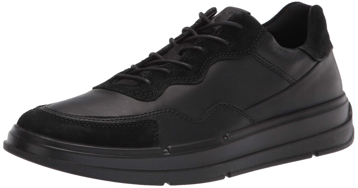 Ecco Leather Soft X` Sneaker,black for Men - Save 36% | Lyst UK
