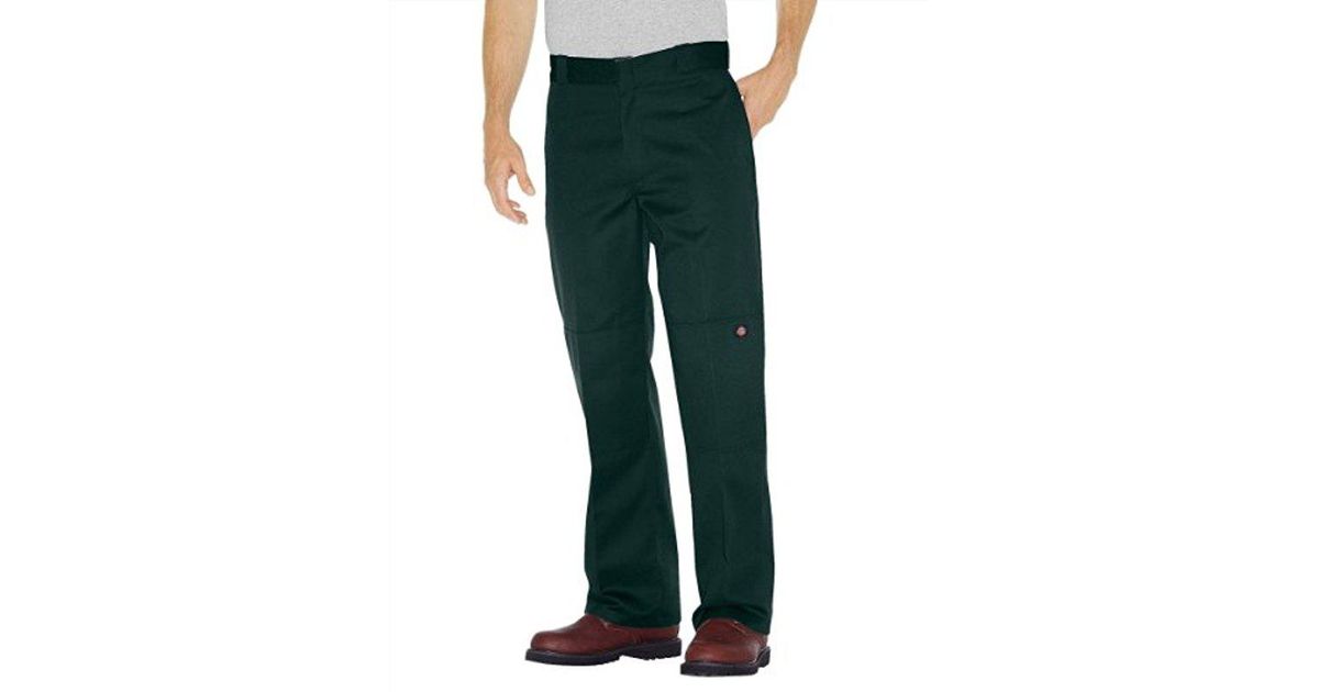 Dickies Loose Fit Double Knee Work Pant Big-tall in Green for Men | Lyst