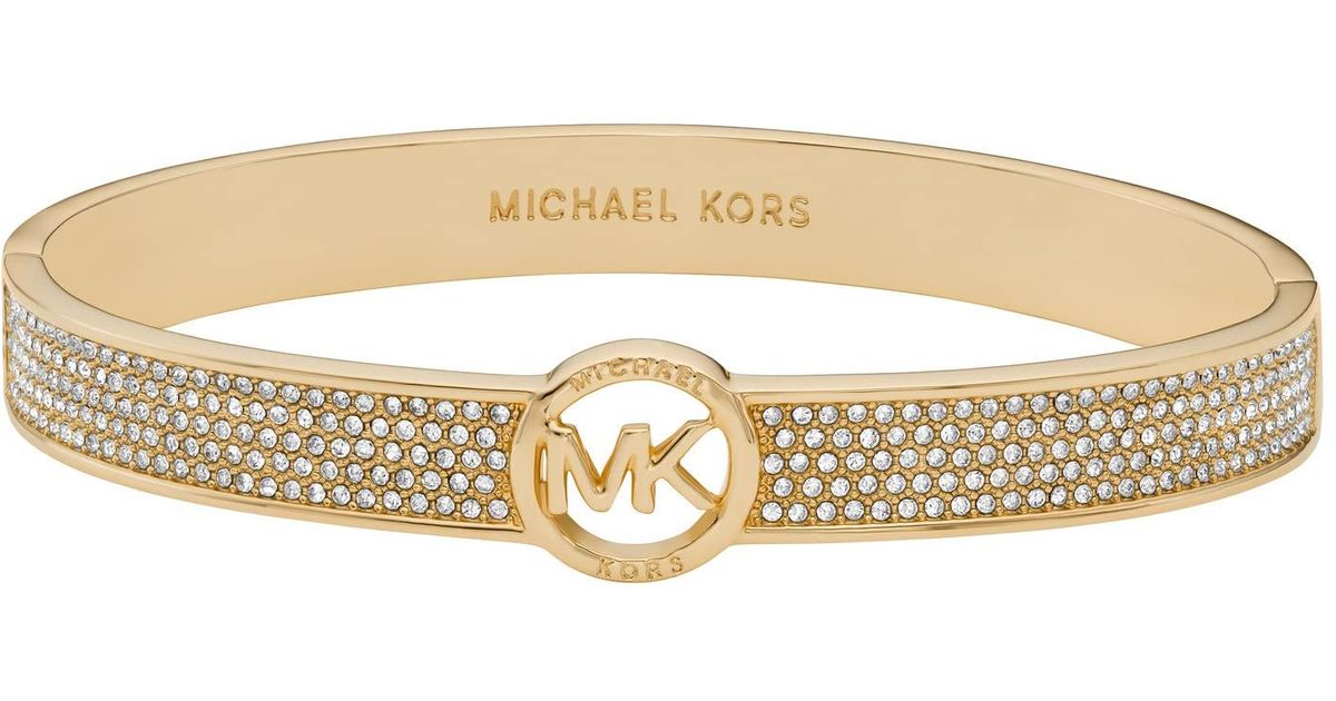 Michael Kors 14K Gold Plated Slider Bracelet MKC1007AA710