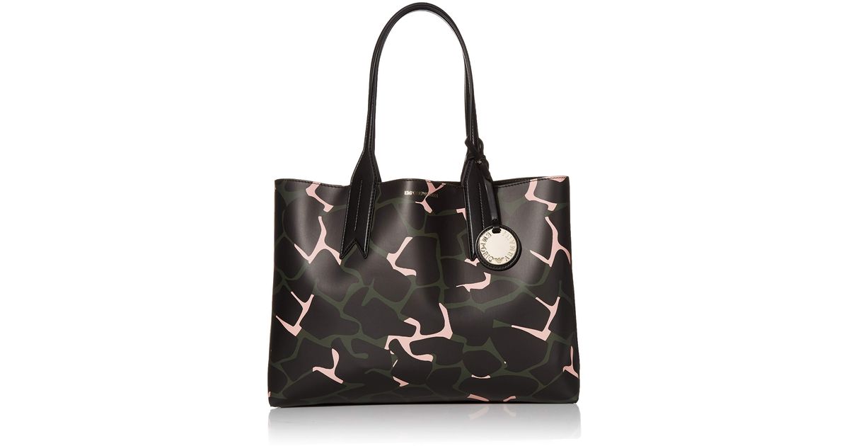 designer camo tote bag