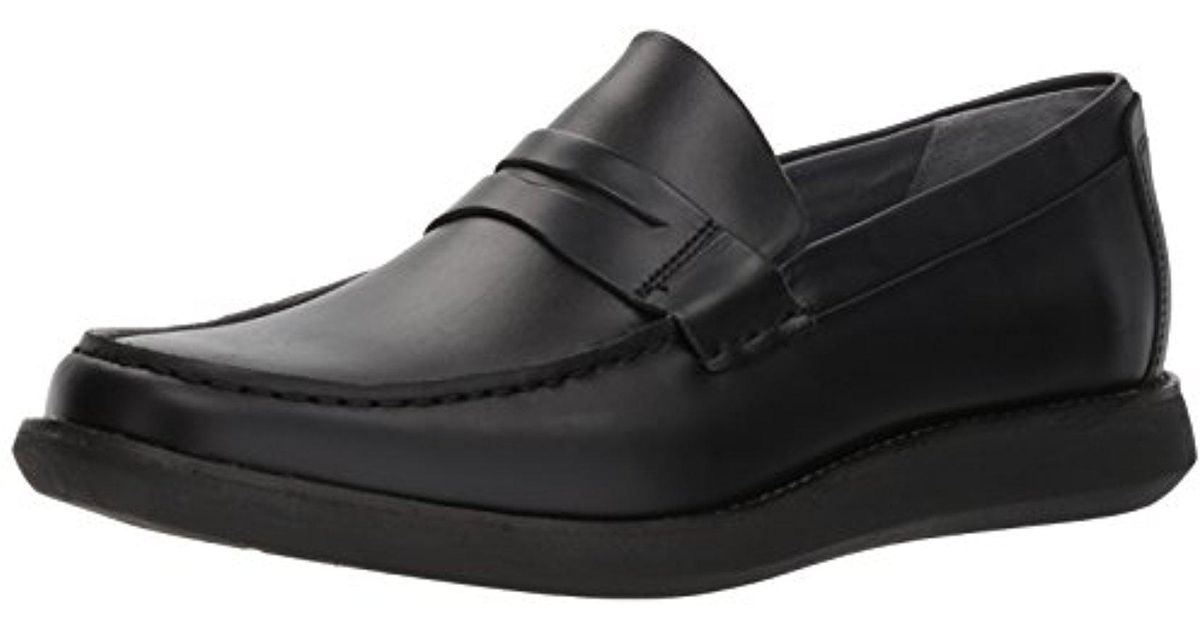 sperry kennedy leather penny loafers