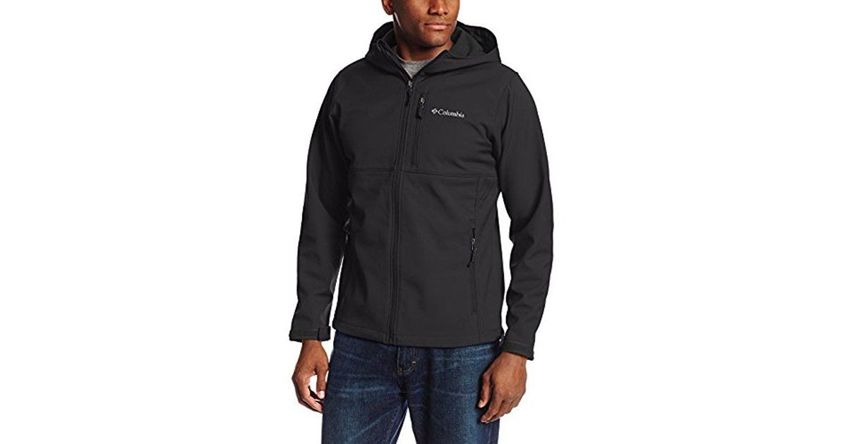 columbia men's big & tall ascender hooded softshell jacket