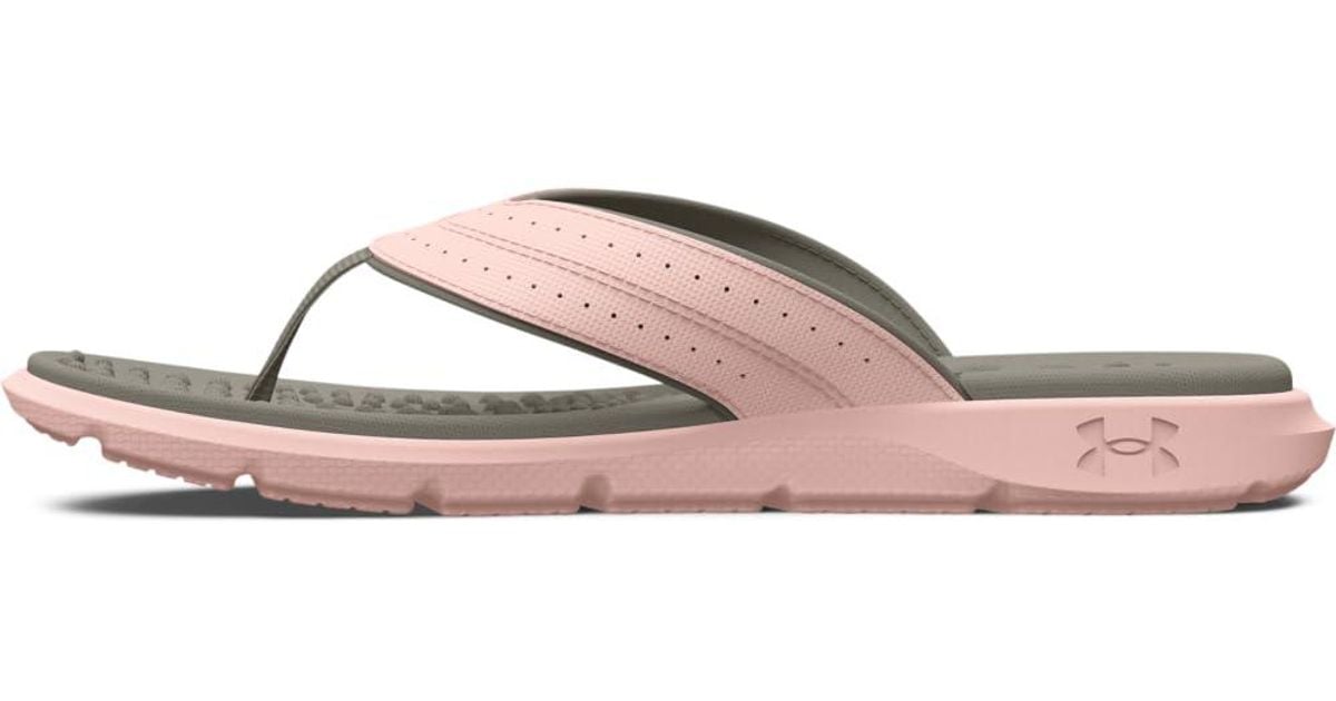 Under Armour Ignite Pro Marbella Flip Flop Slide Sandal, in Black Lyst