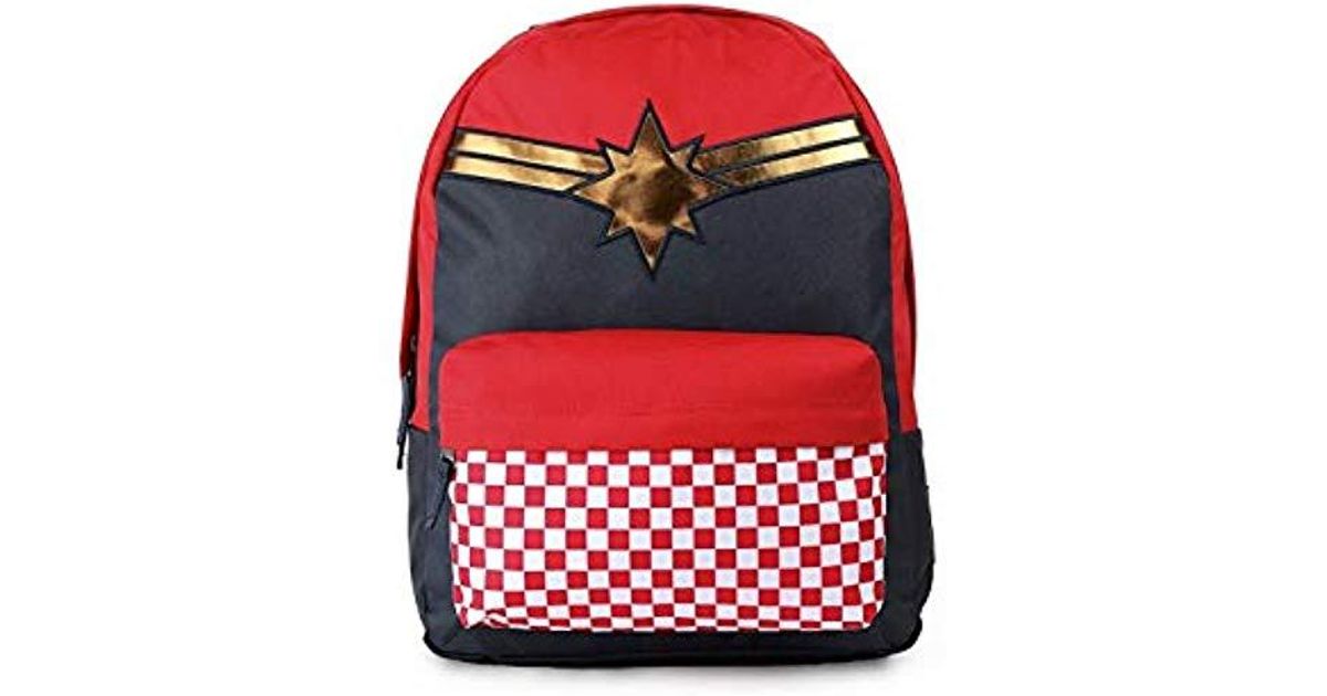 vans captain marvel backpack