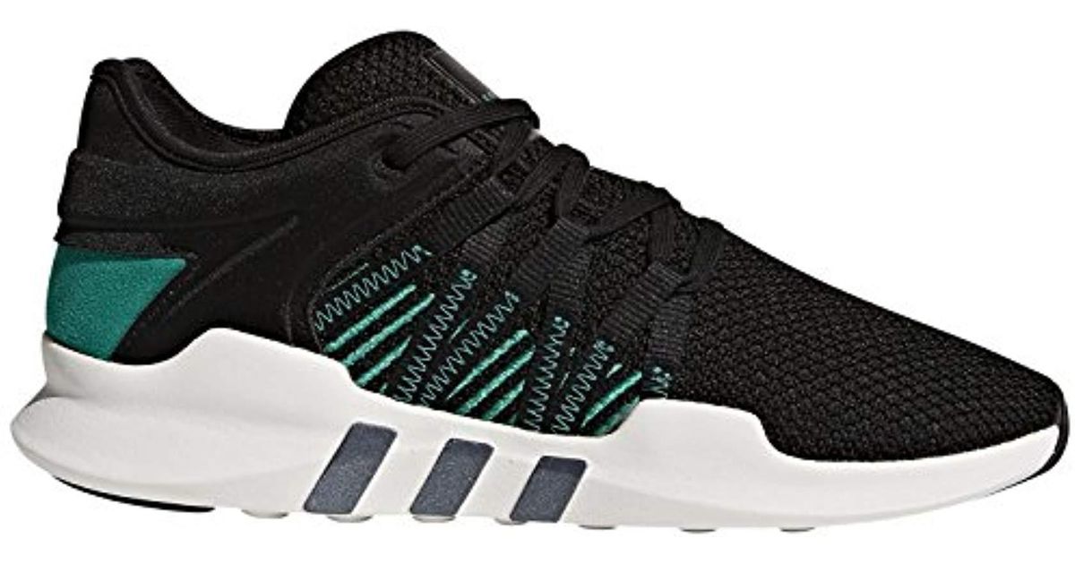 Adidas Originals CQ2158 Women Shoes EQT Racing ADV Primeknit Core Black/Sub  Green
