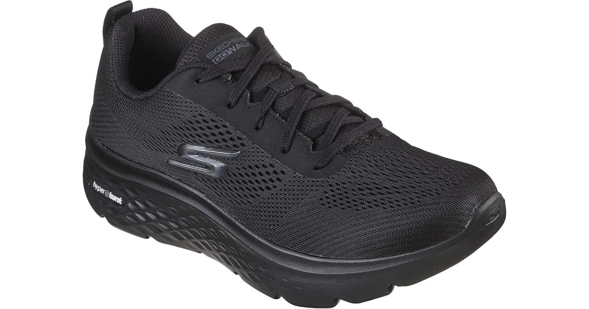Skechers Gowalk Hyper Burst Laceup Performance Athletic Walking Shoe