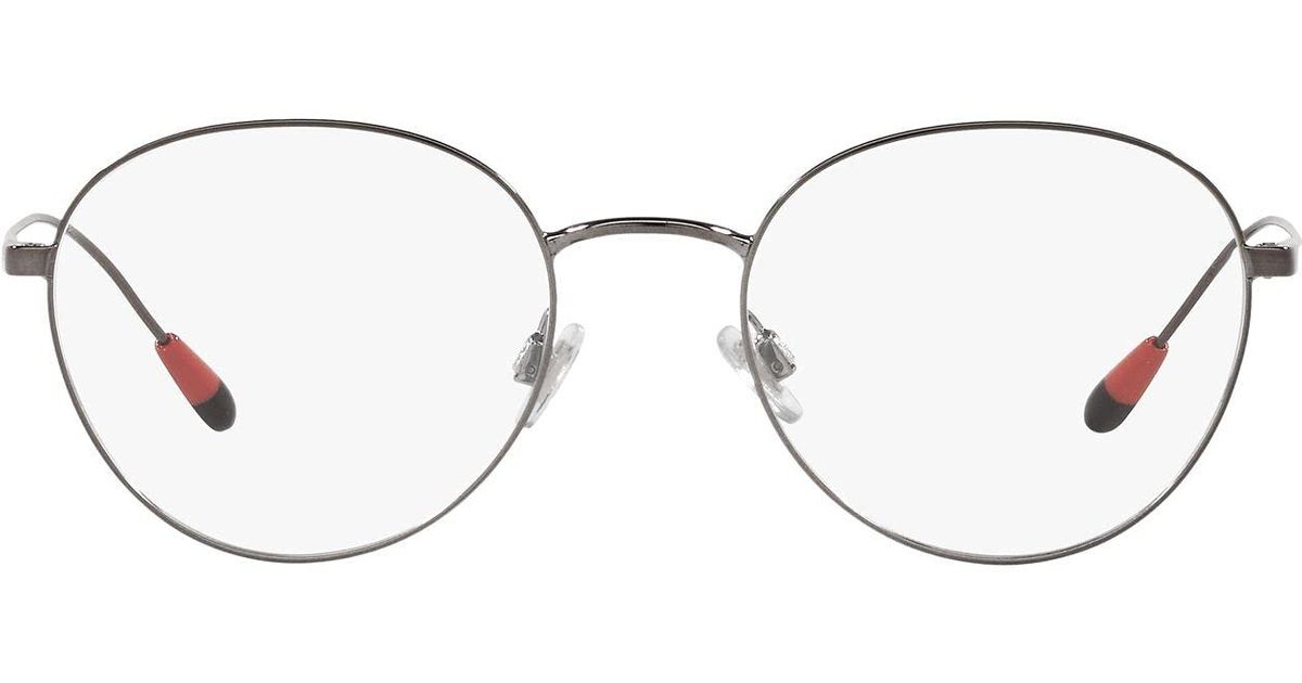 Polo Ralph Lauren Ph1208 Oval Prescription Eyewear Frames in Black for