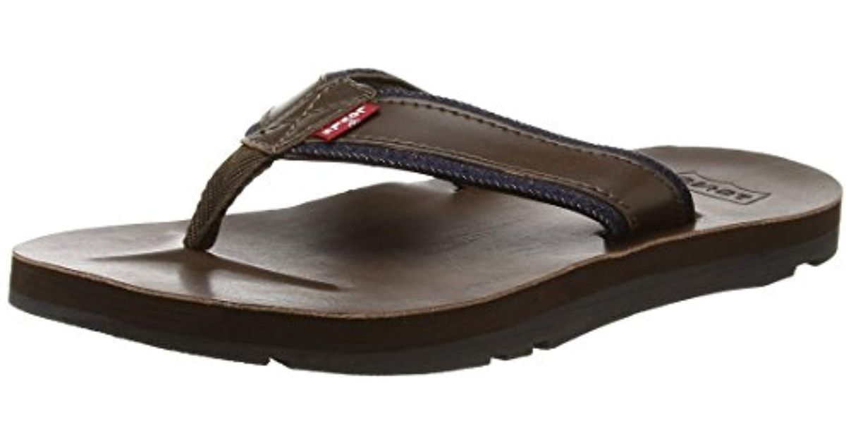 Levis mens cheap flip flops