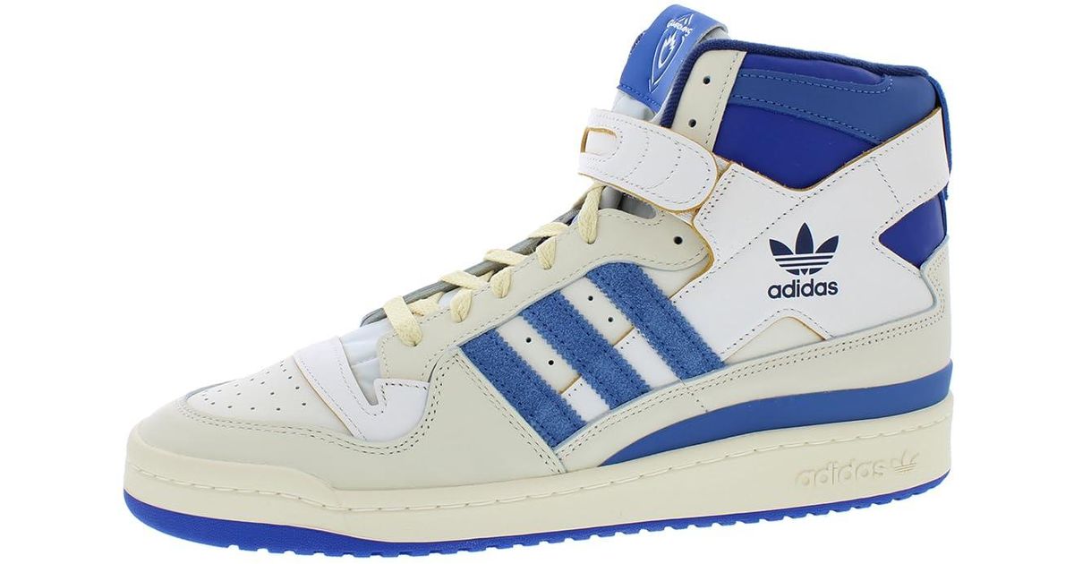 Forum Mid Royal Blue High Top Adidas Nike White High Top Adidas