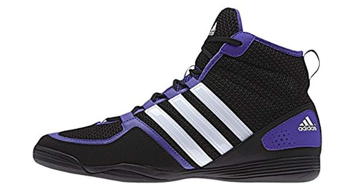 adidas Boxfit 3 S Boxing Trainer Shoe Black/ Purple/ White for Men | Lyst UK