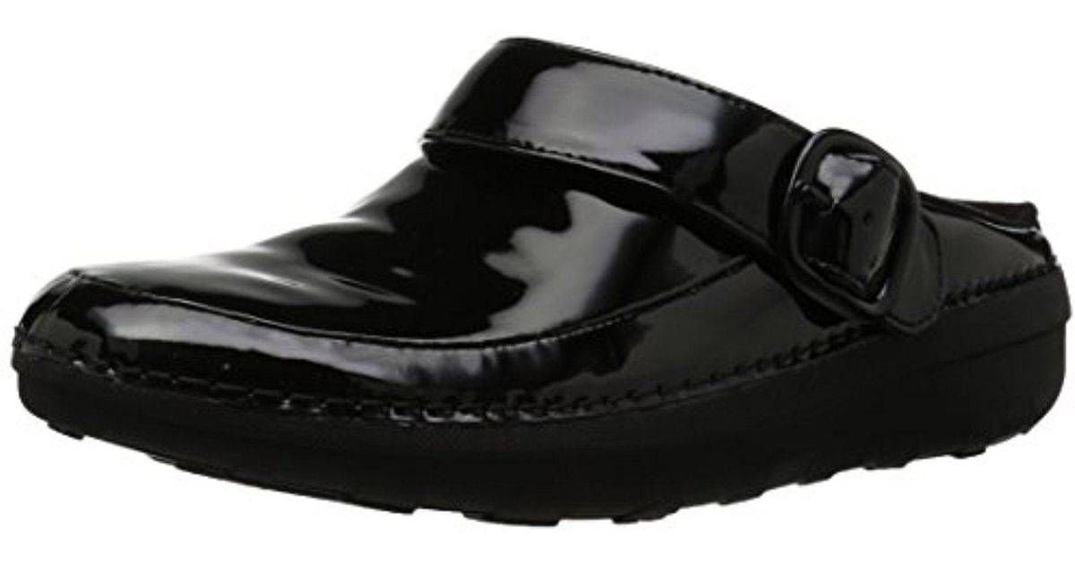 Fitflop Leather Gogh Pro Superlight Medical Professional Shoe in Black Patent (Black) - Save 41% 