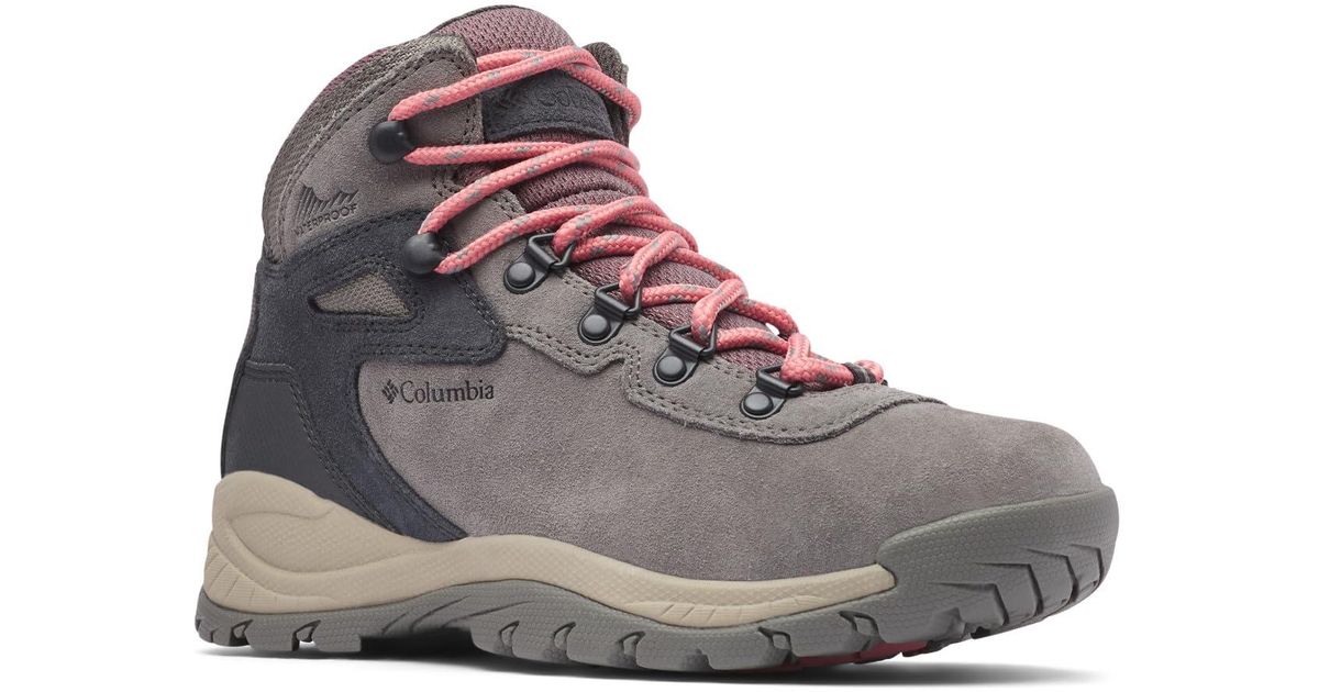 Columbia Newton Ridge Plus Waterproof Amped in Gray Lyst